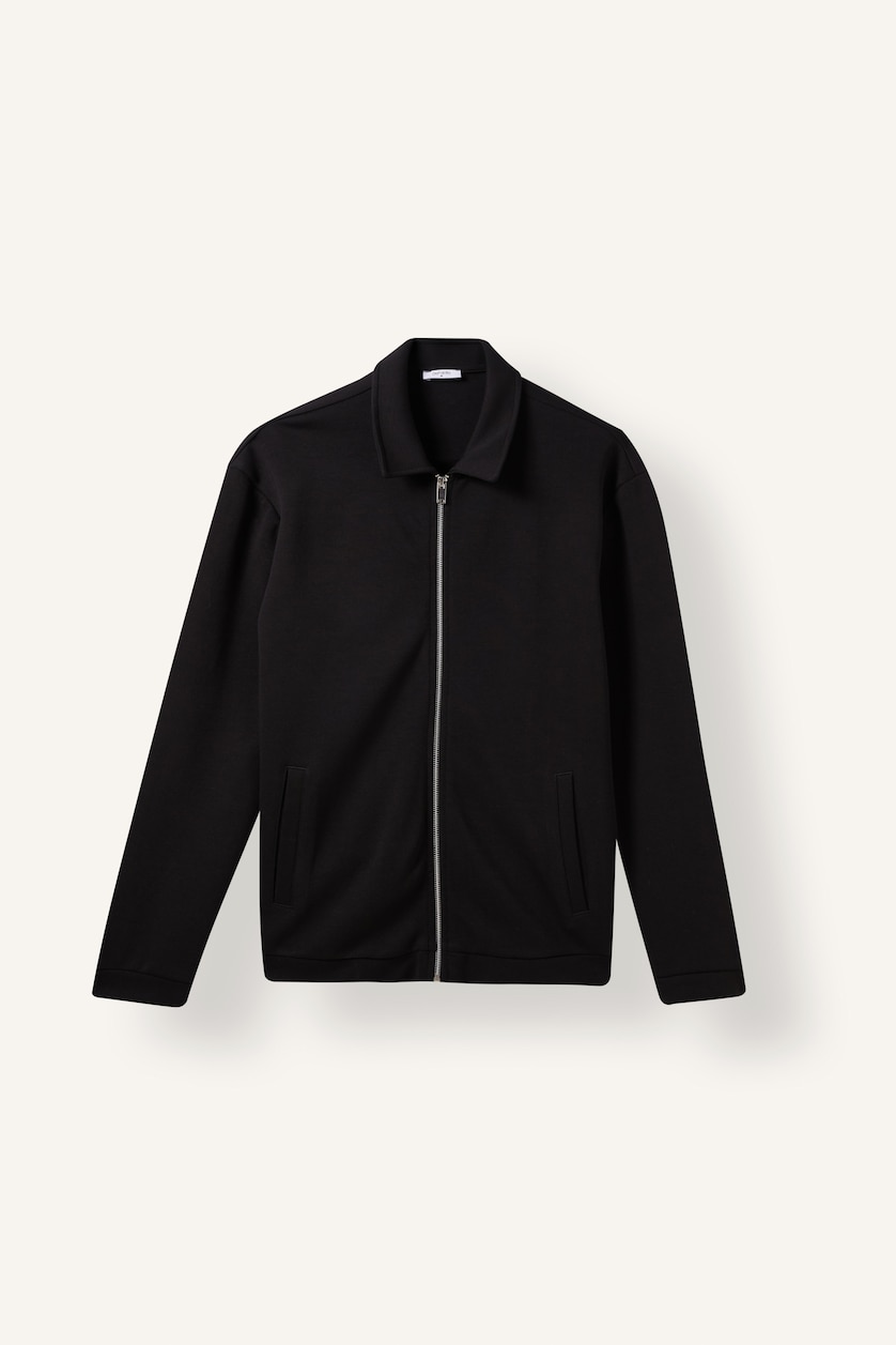 Men Black Regular Fit Cardigan