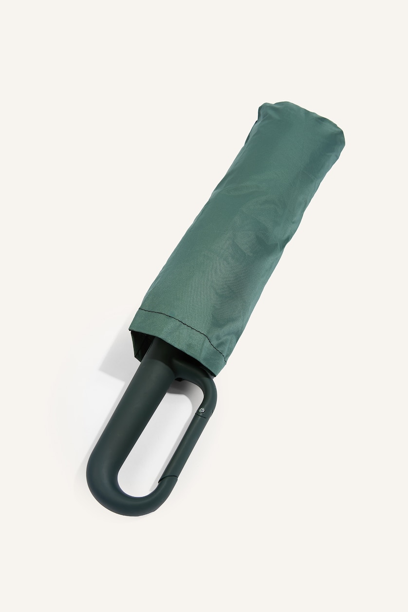 Men Green Umbrella