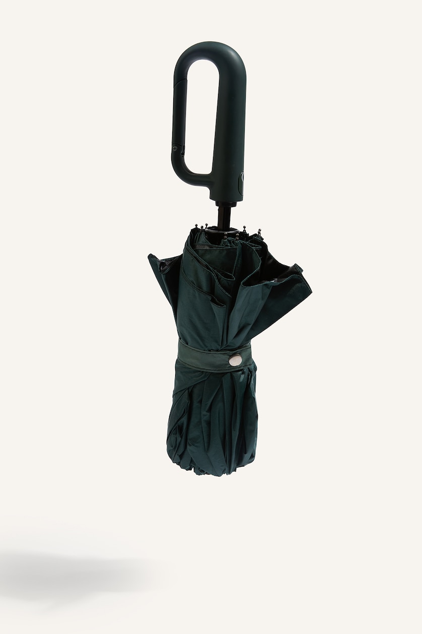 Men Green Umbrella