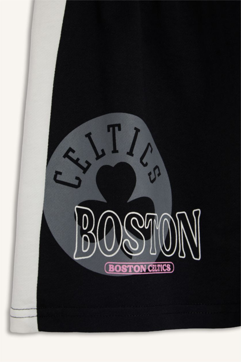 Women Black Standard Fit Thin Sweatshirt Fabric