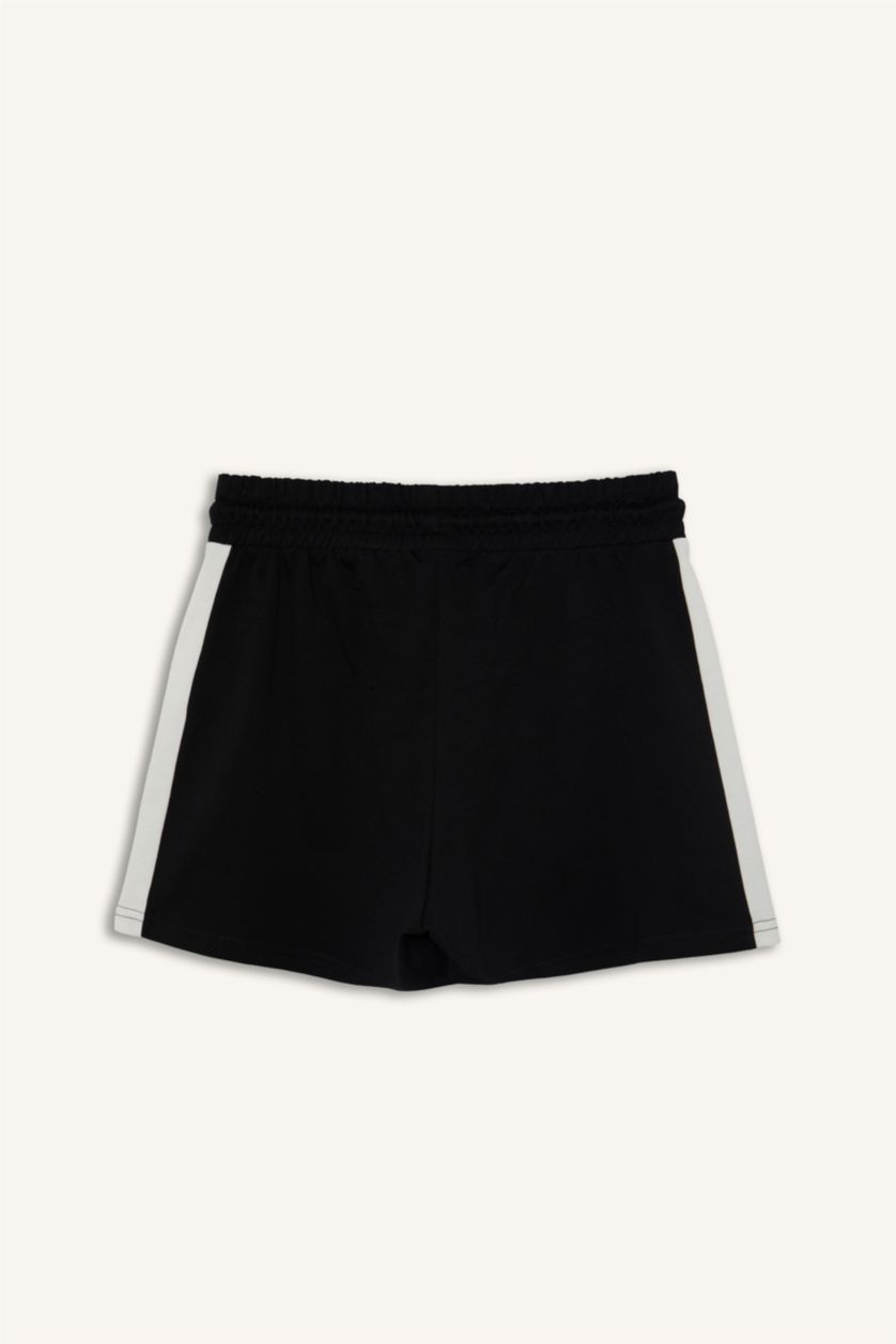 Women Black Standard Fit Thin Sweatshirt Fabric