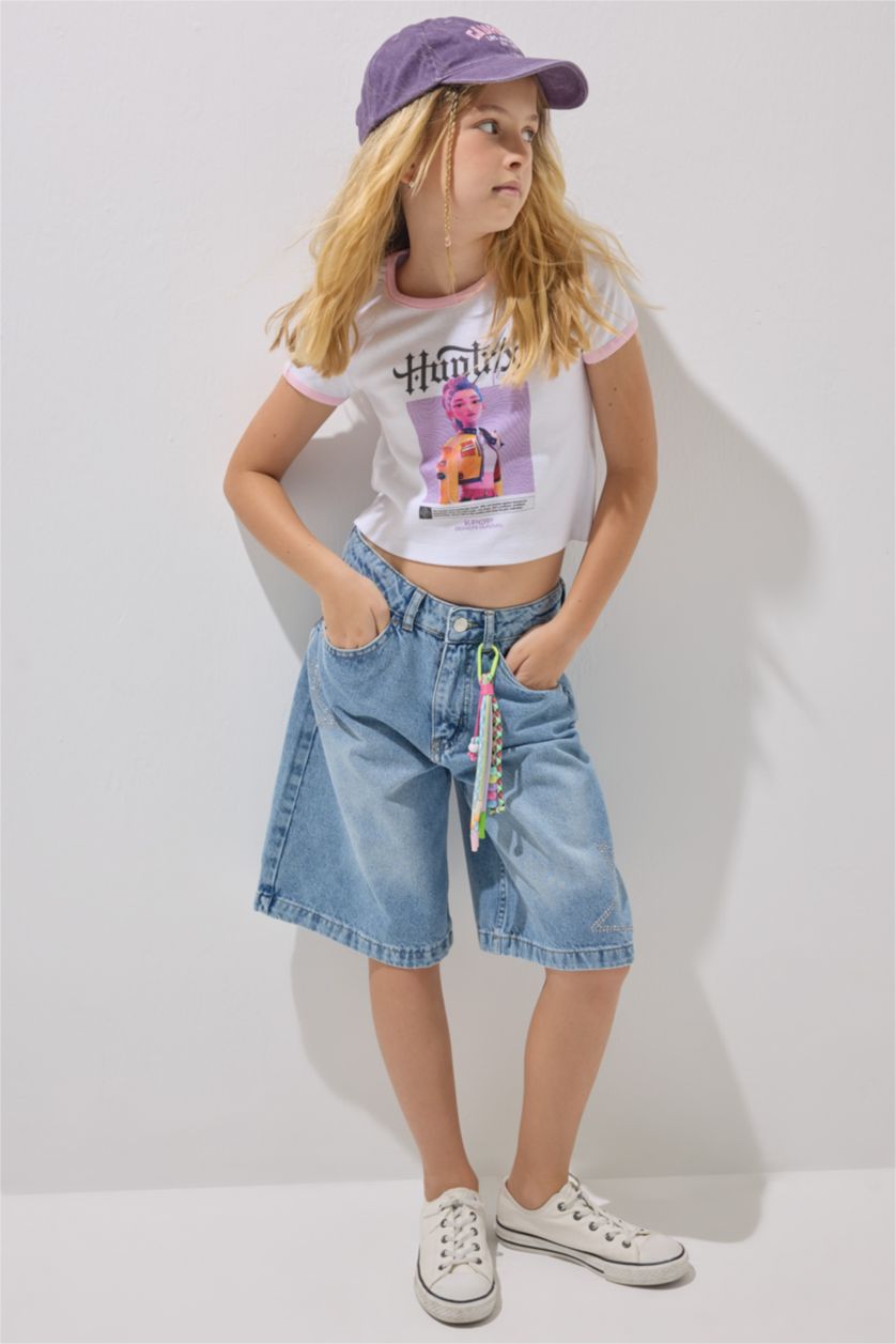 GIRLS & TEENS White Short Sleeve T-Shirt