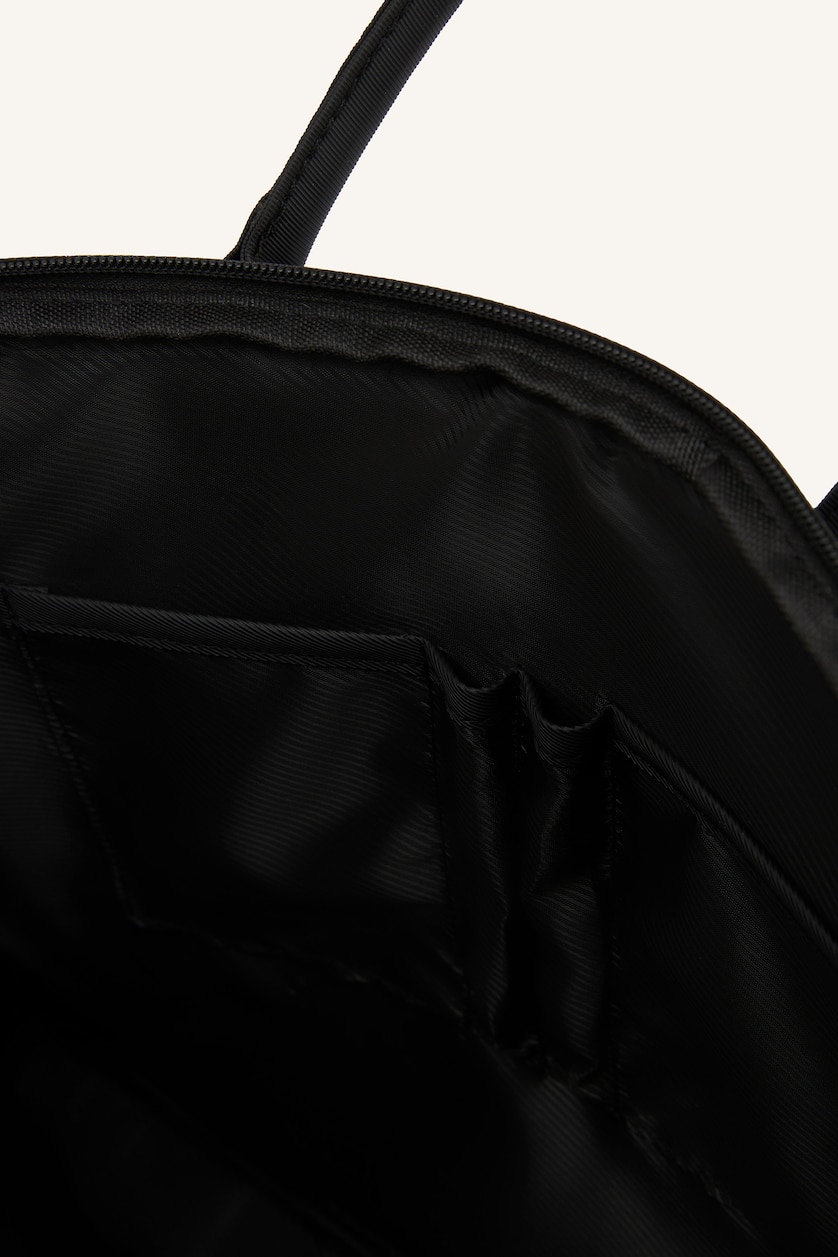 Men Black Faux Leather Shoulder bag