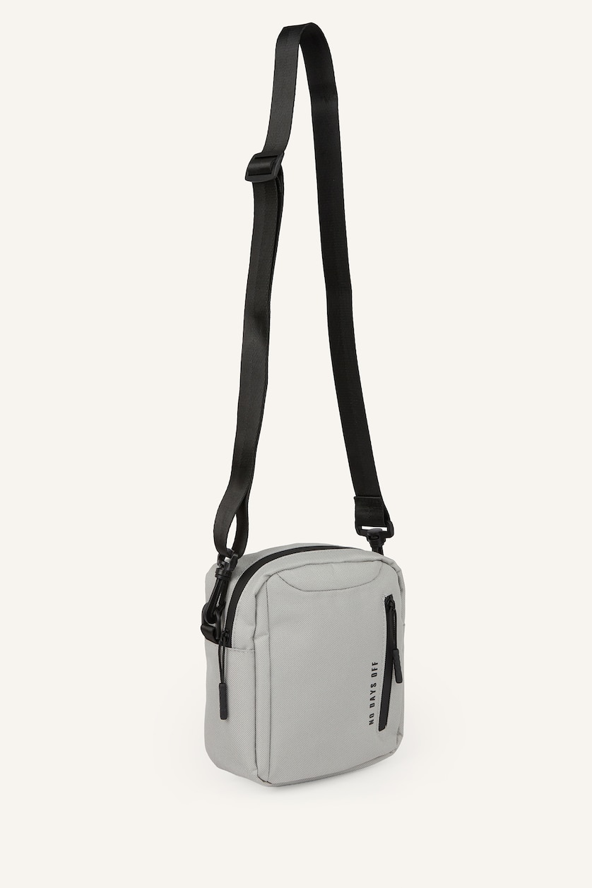 Man Grey Crossbody Bag