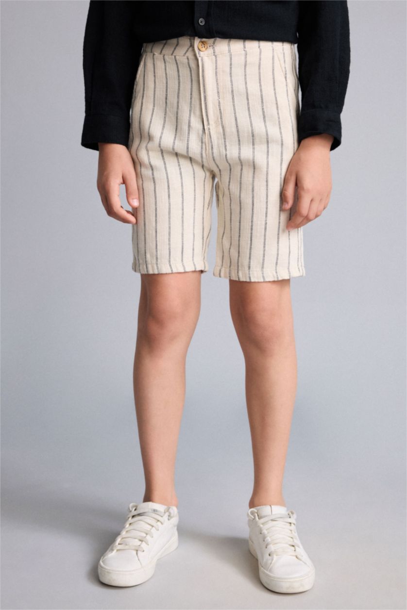 Young Boys - Teen Boys Beige Boy Shorts