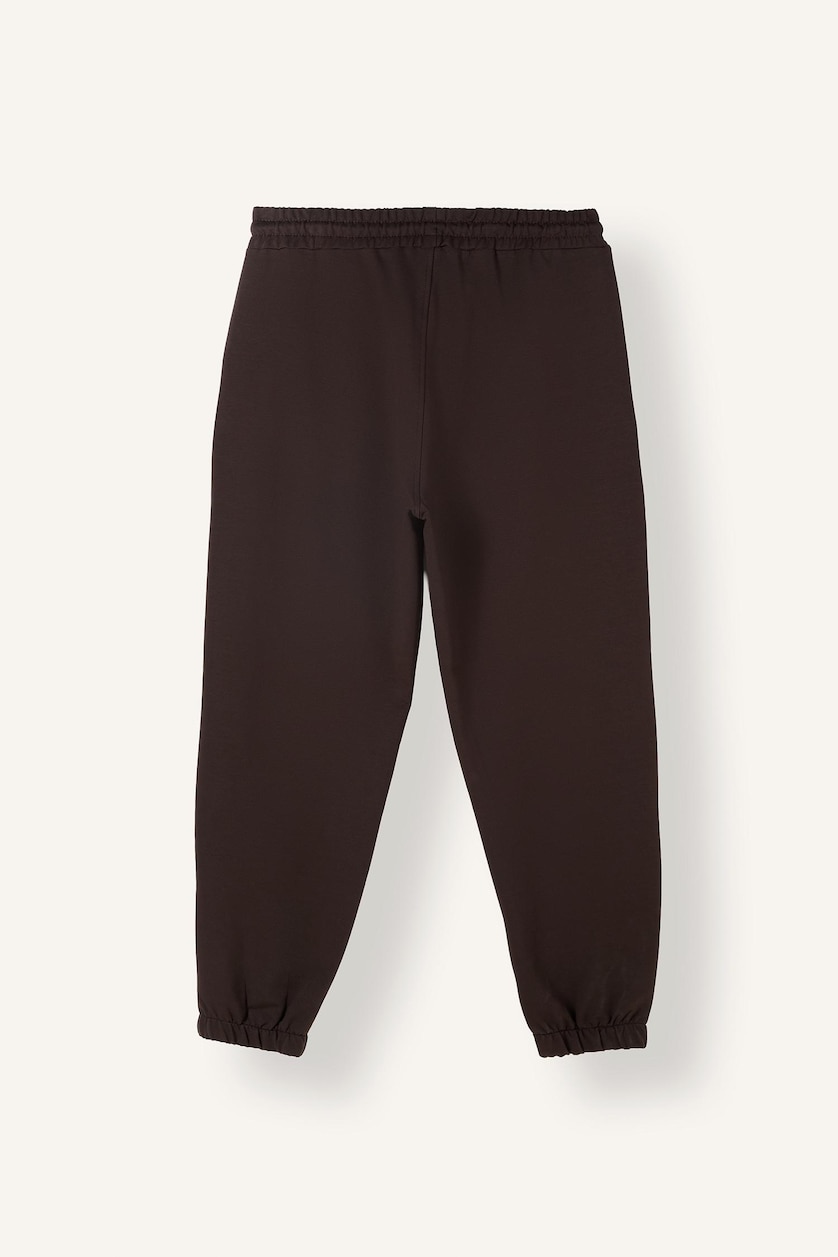 MAN Brown NBA Golden State Warriors Logo Standard Fit Joggers