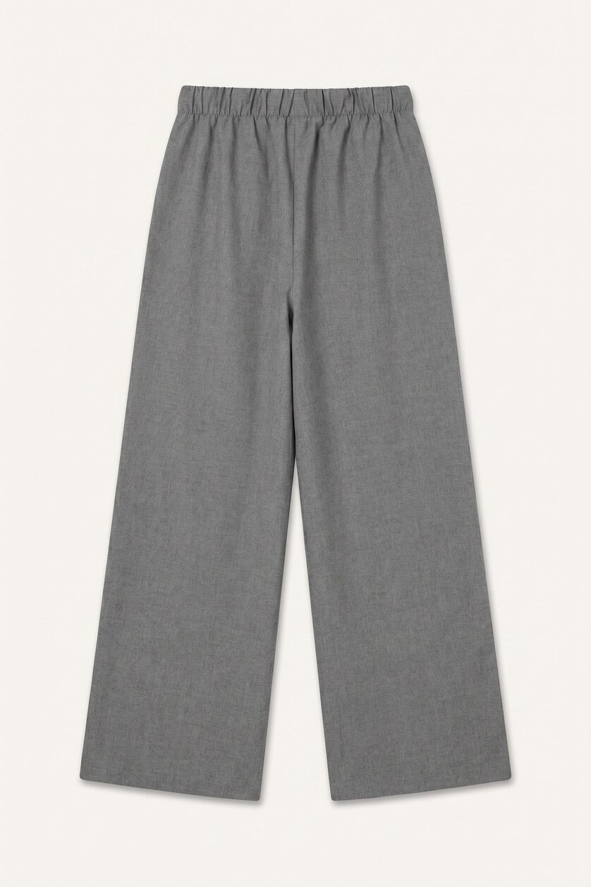GIRLS & TEENS Grey Girl Wide Leg Trousers