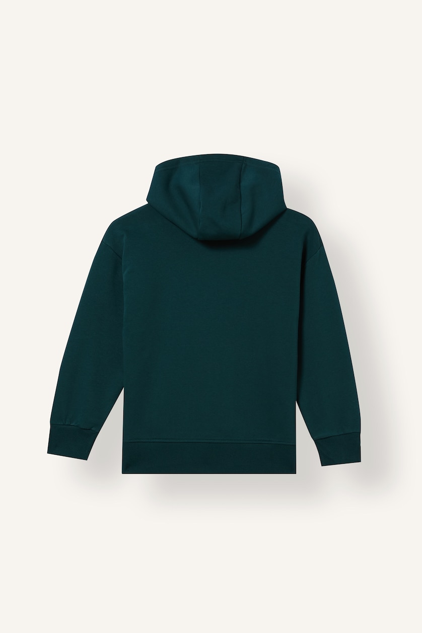 DJEM & ADOLESHENTË Dark Green Boy Regular Fit Heavy Fabric Sweatshirt