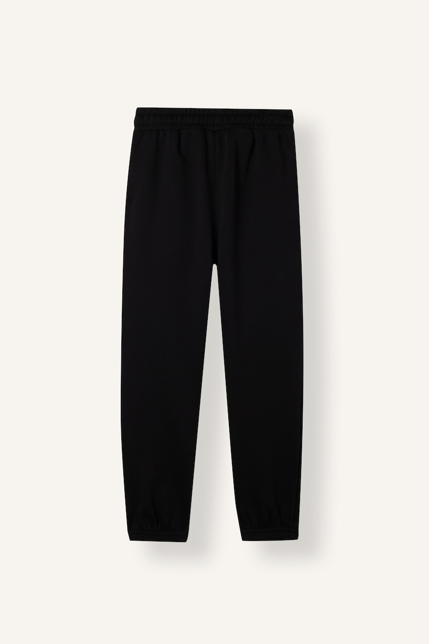 DJEM & ADOLESHENTË Black Boy Heavy Fabric Elastic Legs Joggers