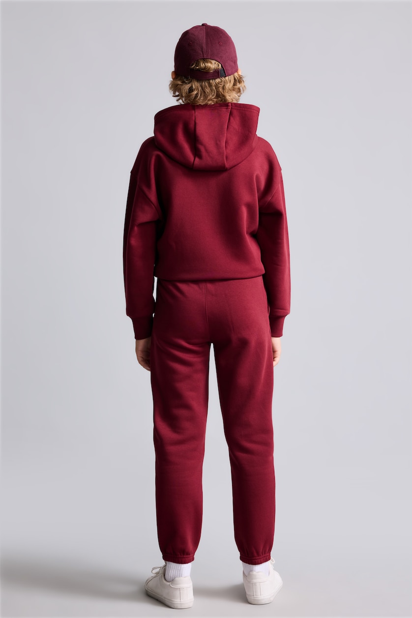Erkek Çocuk - Genç Erkek Bordo Baskılı Jogger Eşofman Altı Erkek Çocuk