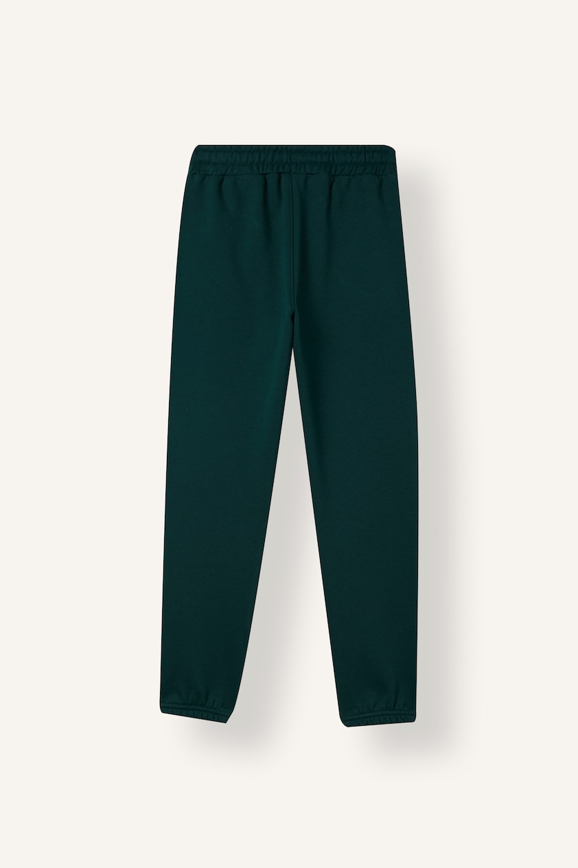 DJEM & ADOLESHENTË Dark Green Boy Heavy Fabric Elastic Leg Jogger Sweatpants