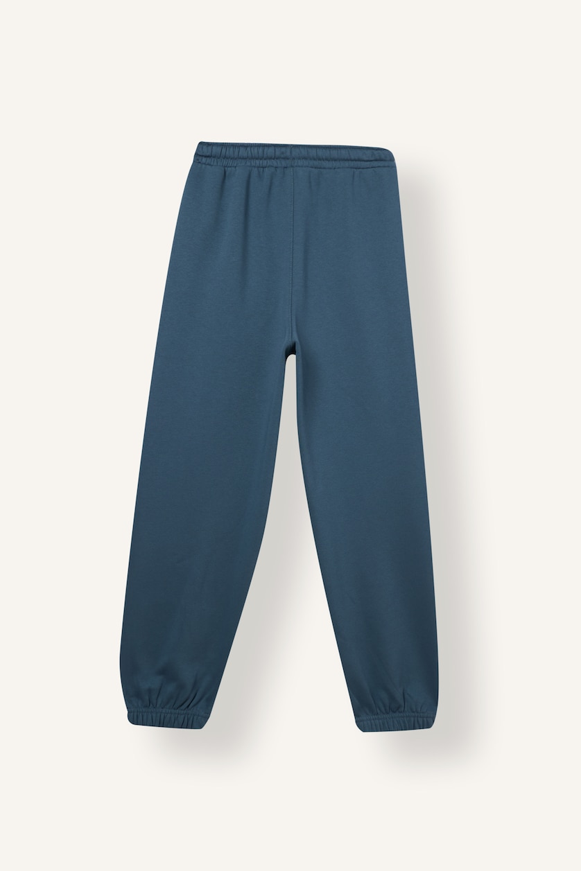 Boys & Teens Blue Boy Balloon Fit Heavy Fabric Sweatpants