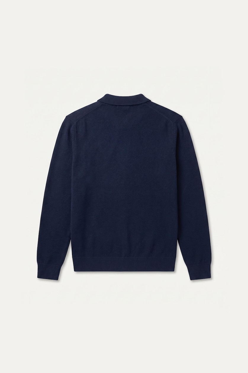 Men NAVY Standard Fit Cardigan