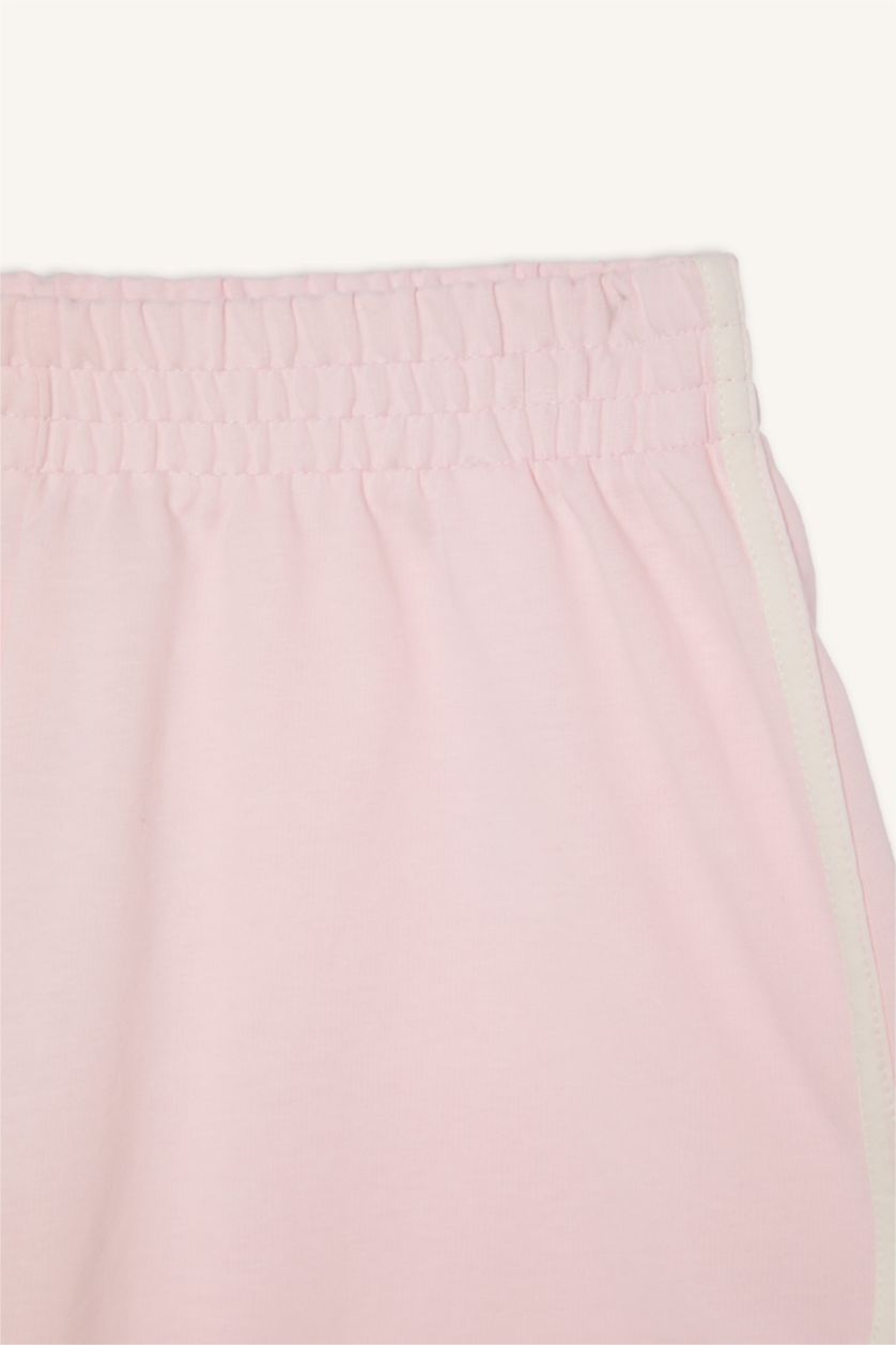 Women Light Pink Standard Fit Thin Sweatshirt Fabric