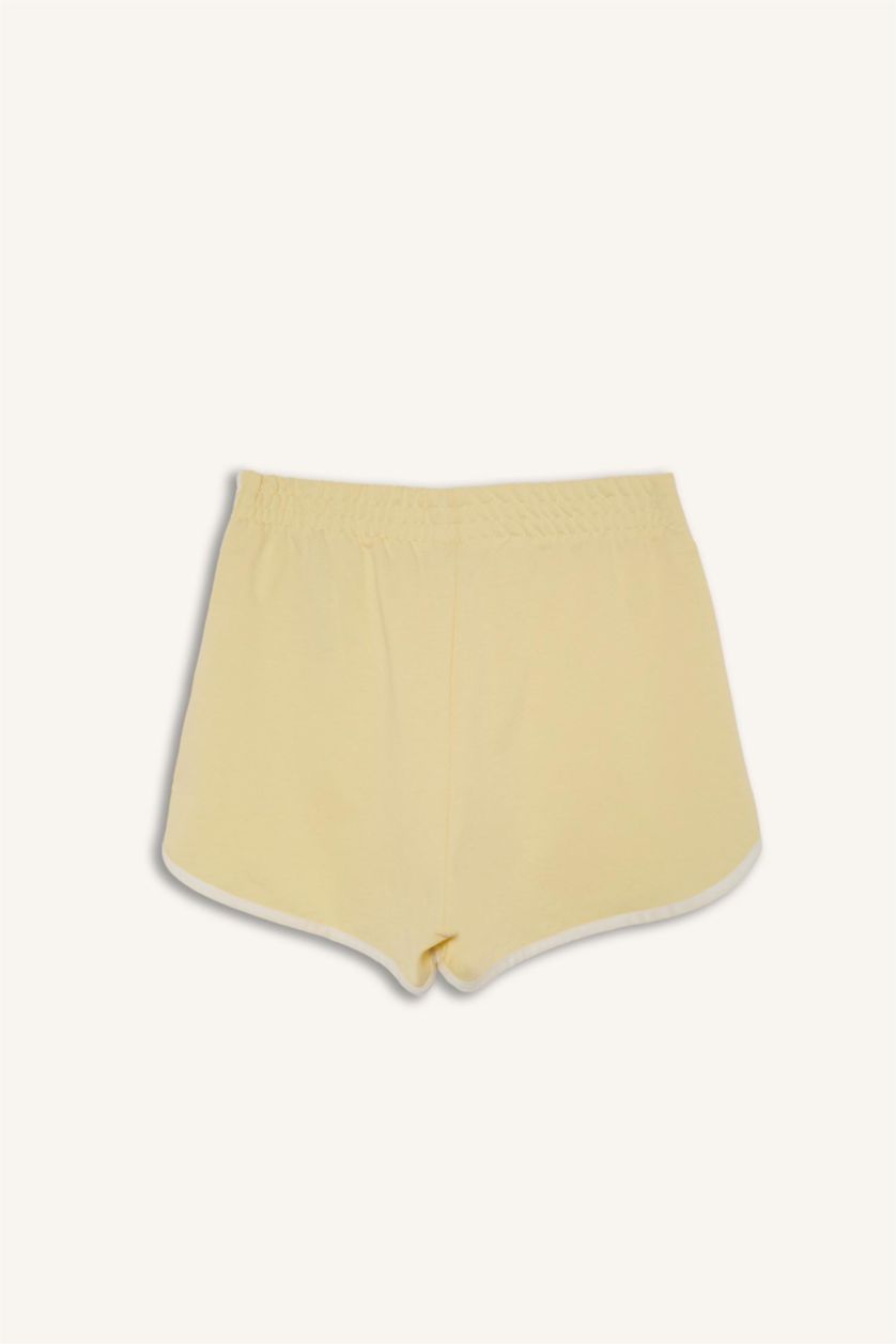 نساء أصفر فاتح Standard Fit Thin Sweatshirt Fabric