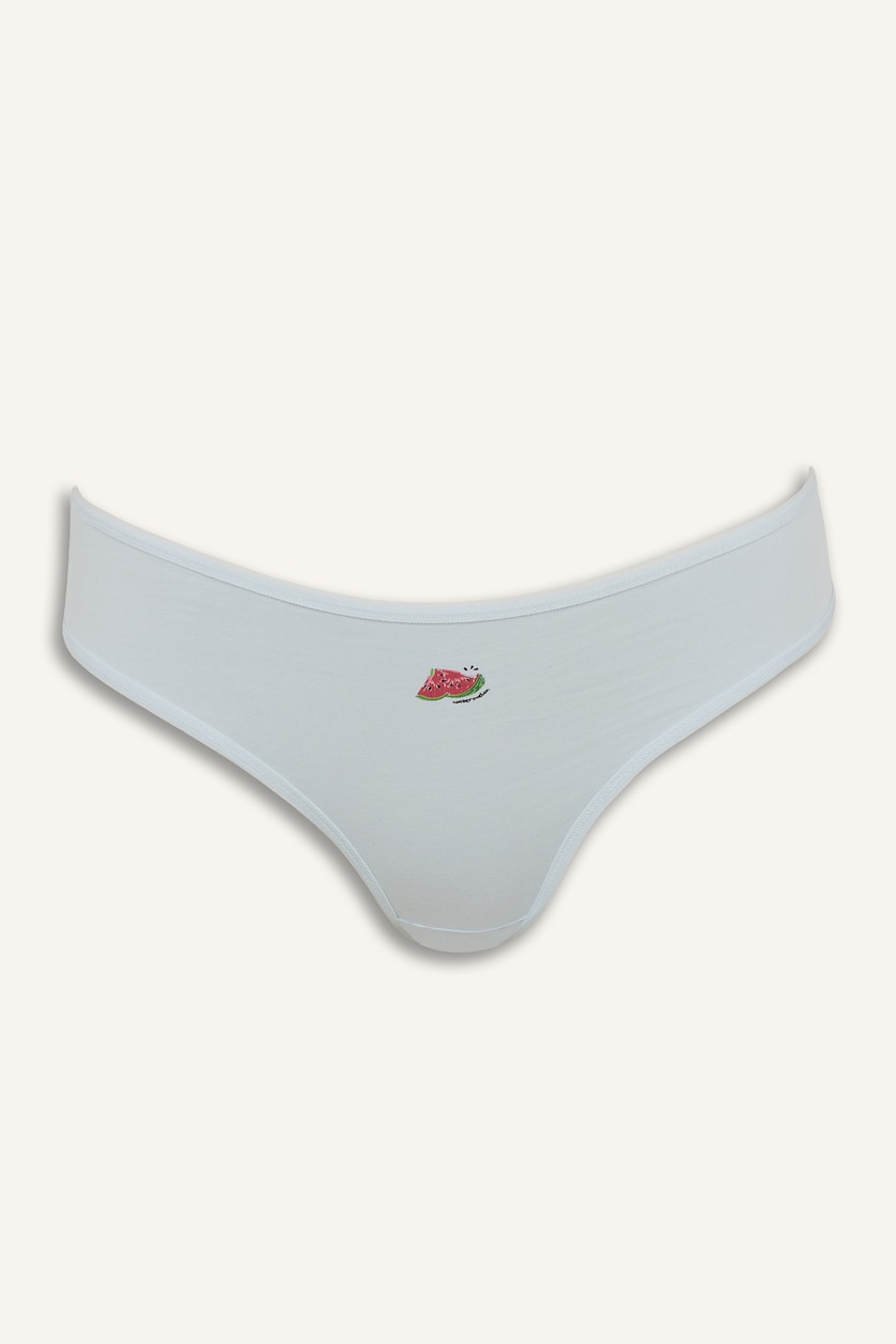 Kadın Açık Mint 5'li Brief Külot