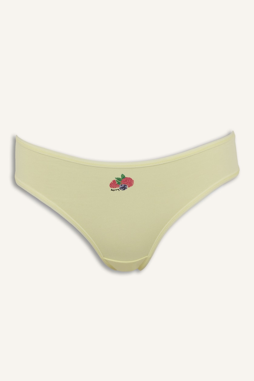 Kadın Açık Mint 5'li Brief Külot