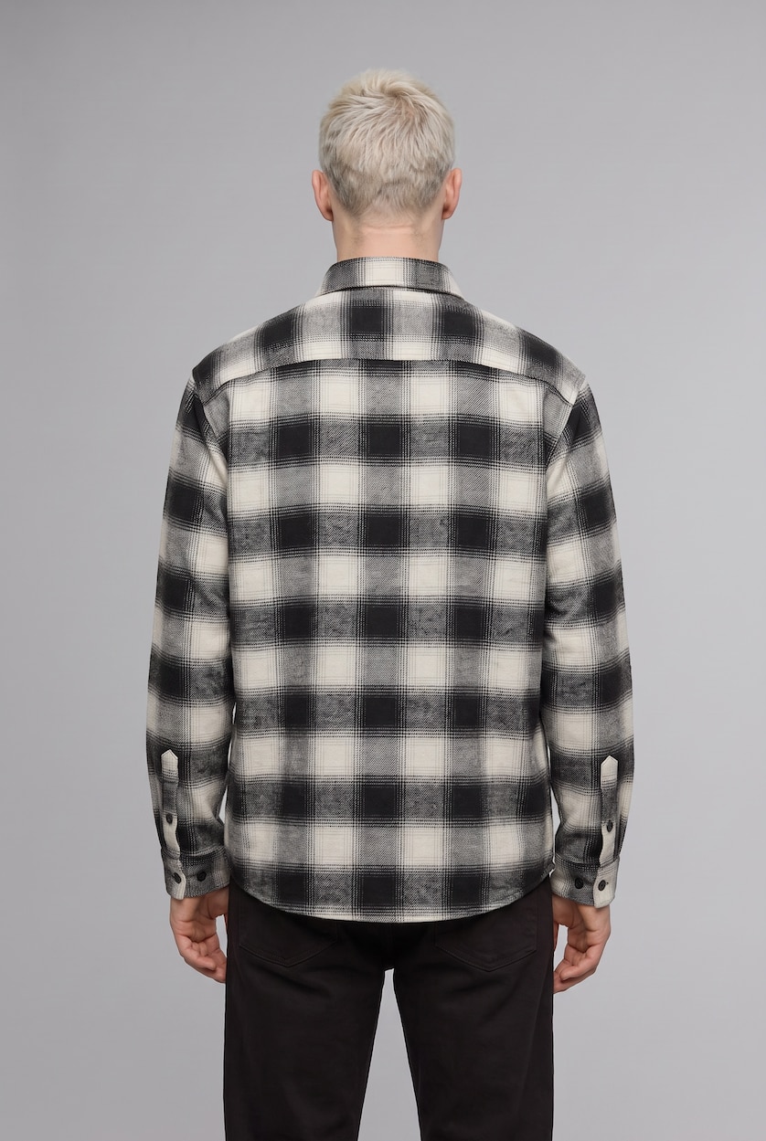 MAN Black Boxy Fit Long Sleeve Shirt