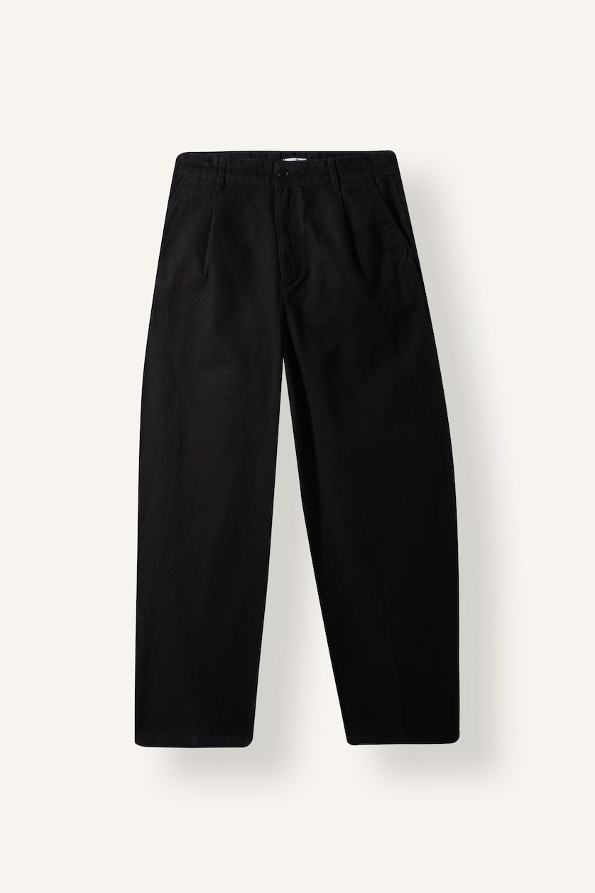 MAN Black Balloon Fit Trousers
