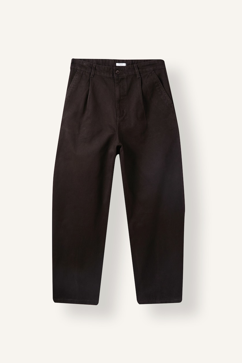 Men Brown Balloon Fit Trousers
