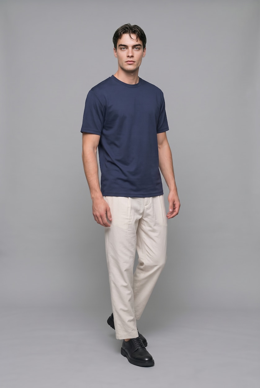 Man NAVY Regular Fit Short Sleeve T-Shirt