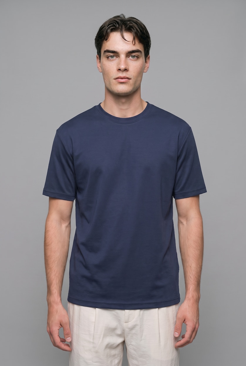 Man NAVY Regular Fit Short Sleeve T-Shirt