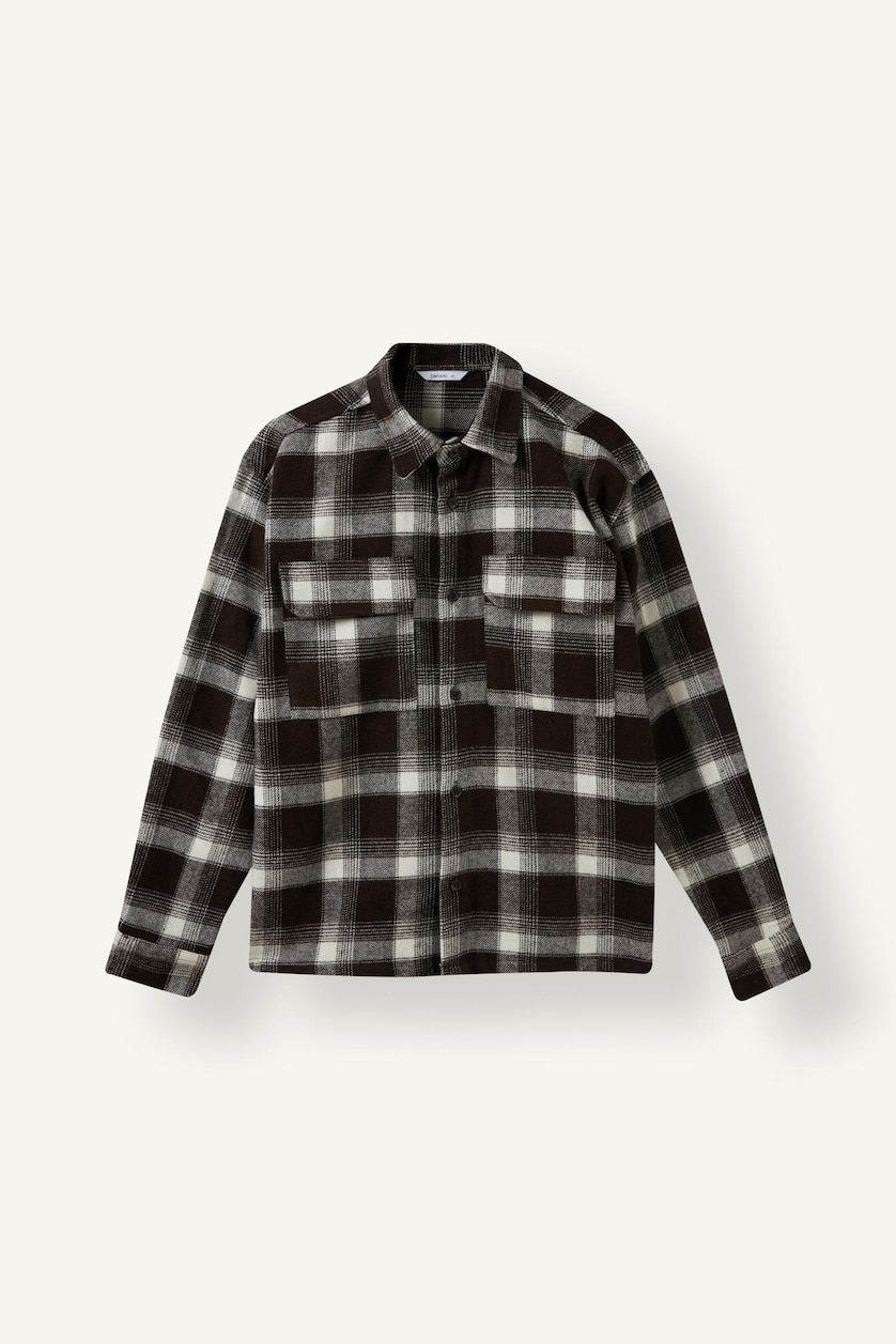 Men Brown Overshirt