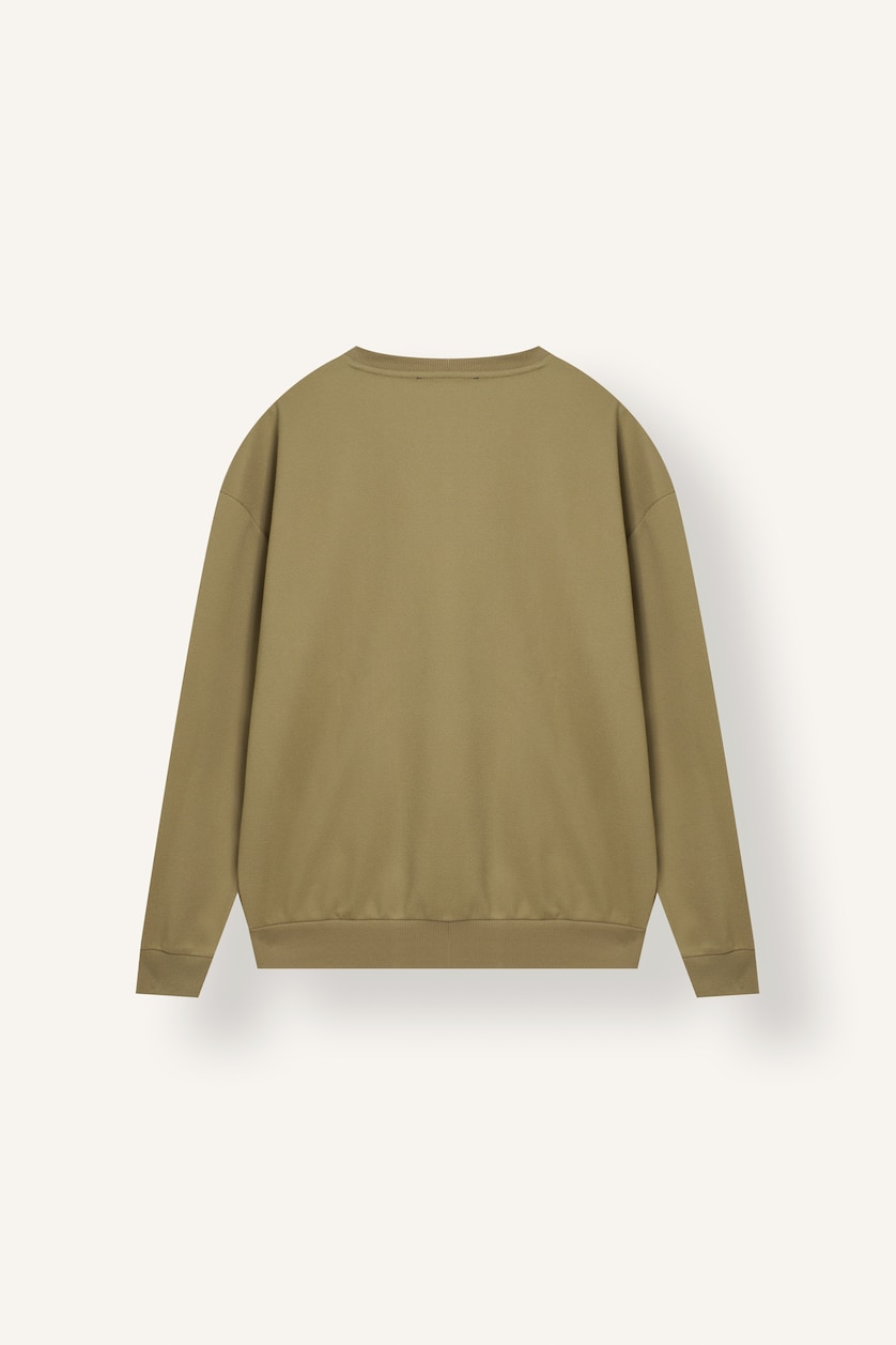 Men Stone Boxy Fit Sweatshirt
