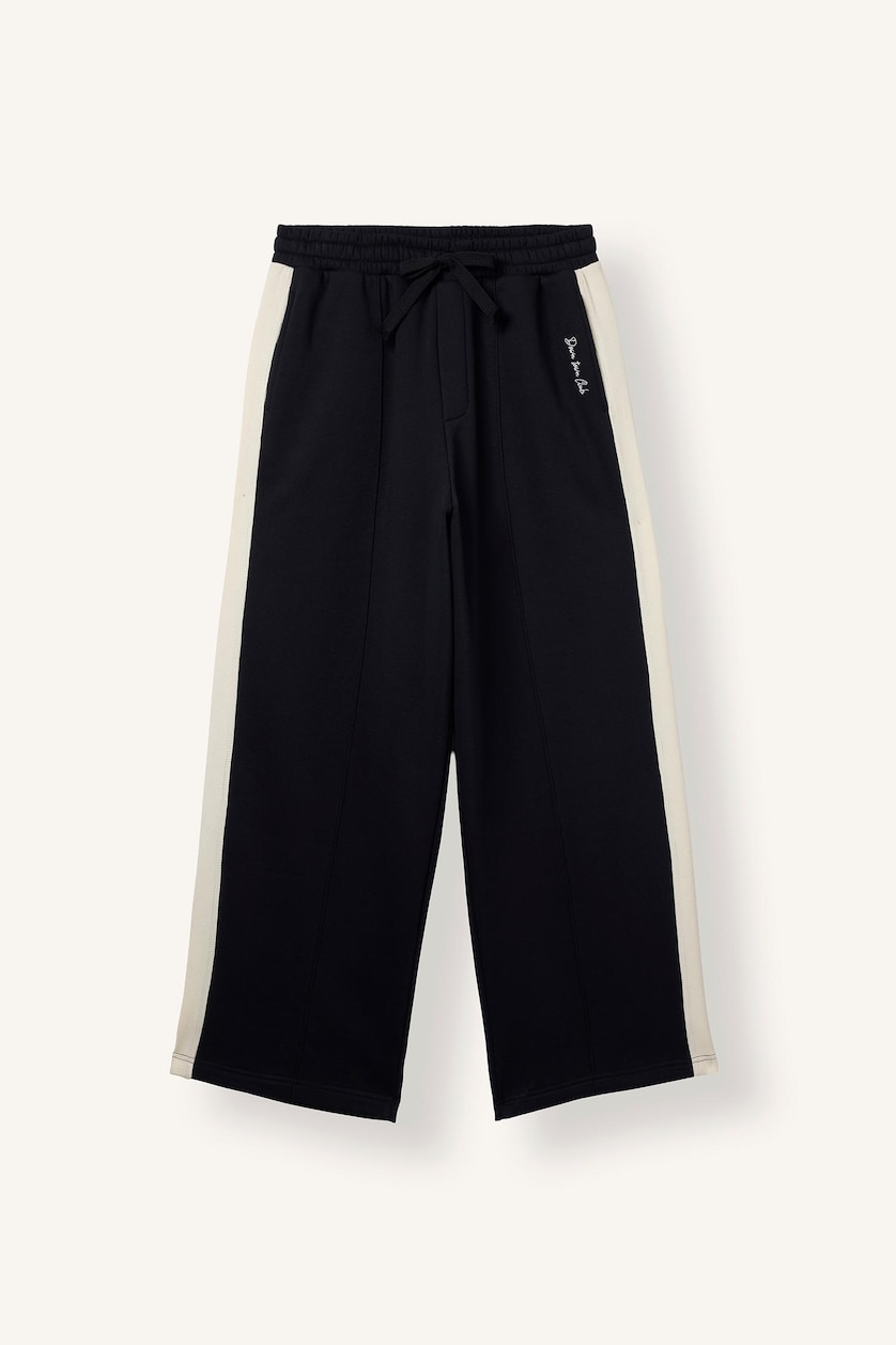 MAN NAVY Low Waist Trousers
