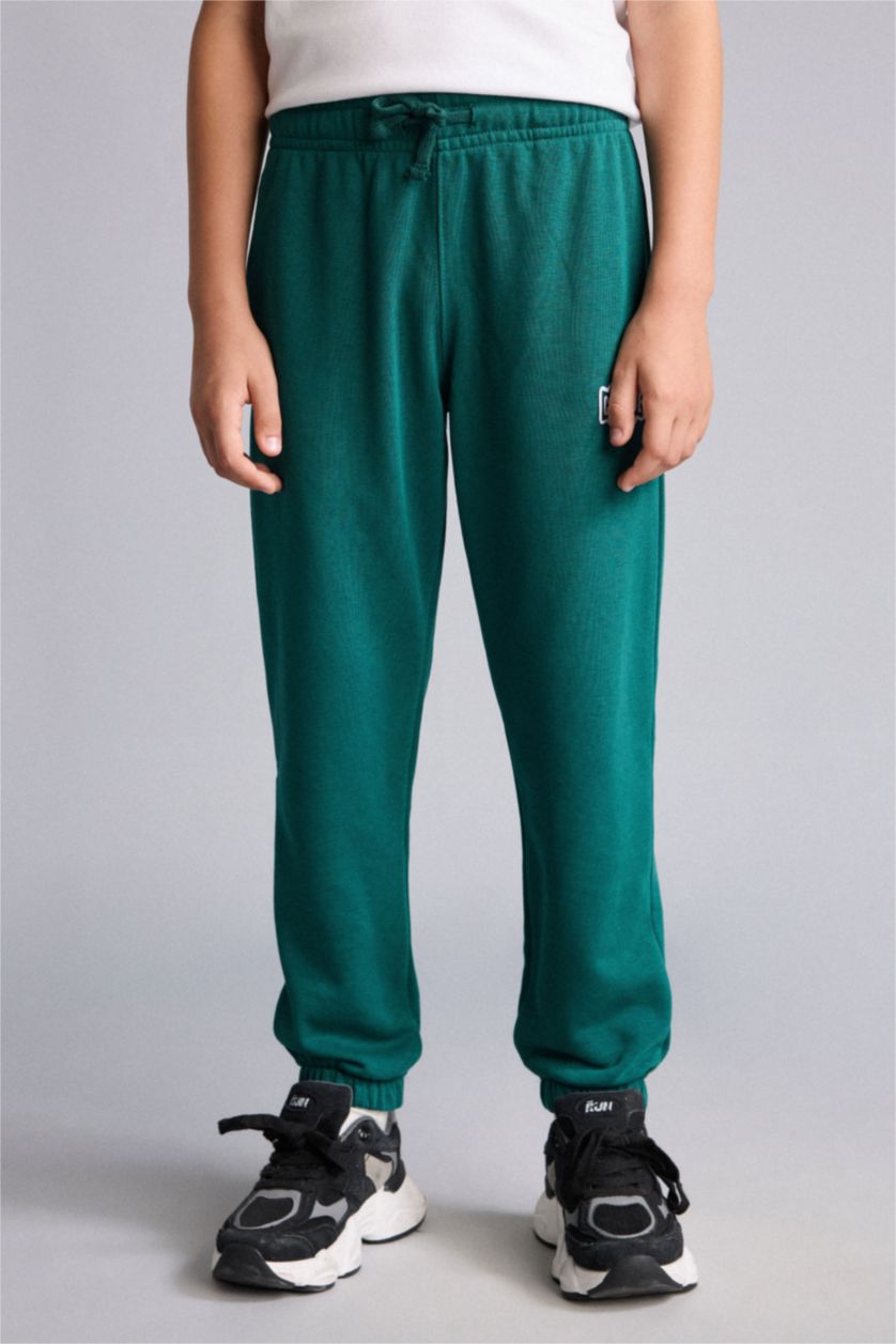 Young Boys - Teen Boys Dark Green Regular Fit Trousers