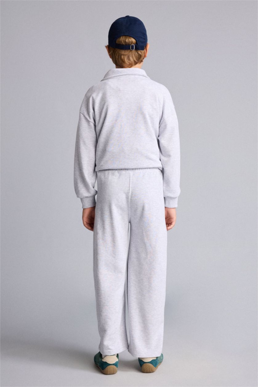 Young Boys - Teen Boys Light Grey Melange Trousers