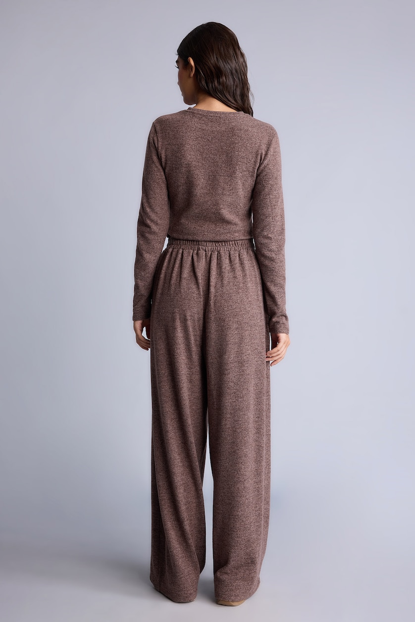Әйелдерге Қоңыр Barrel Fit шалбар
