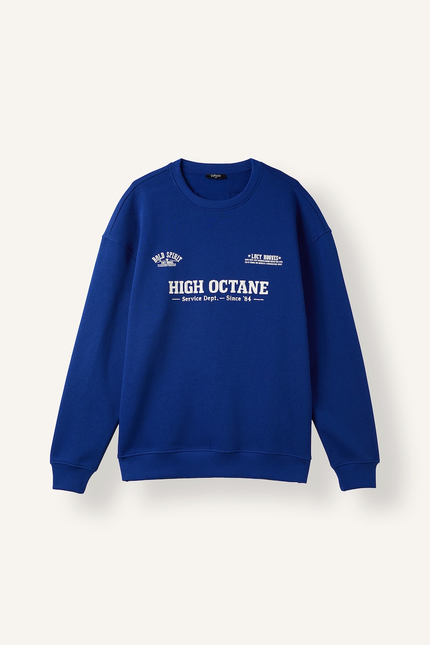 MAN Sax Boxy Fit Crew Neck Sweatshirt