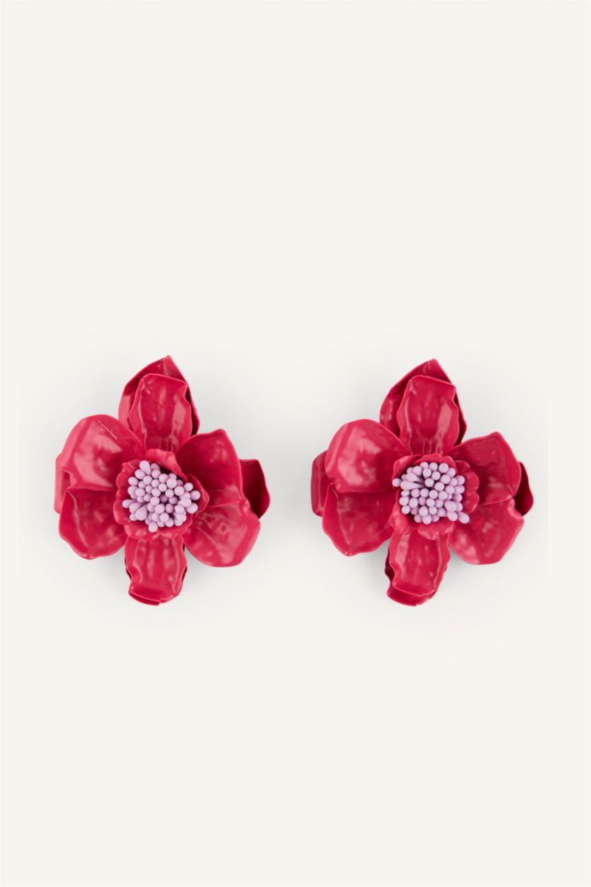 Women Fushsia Earring