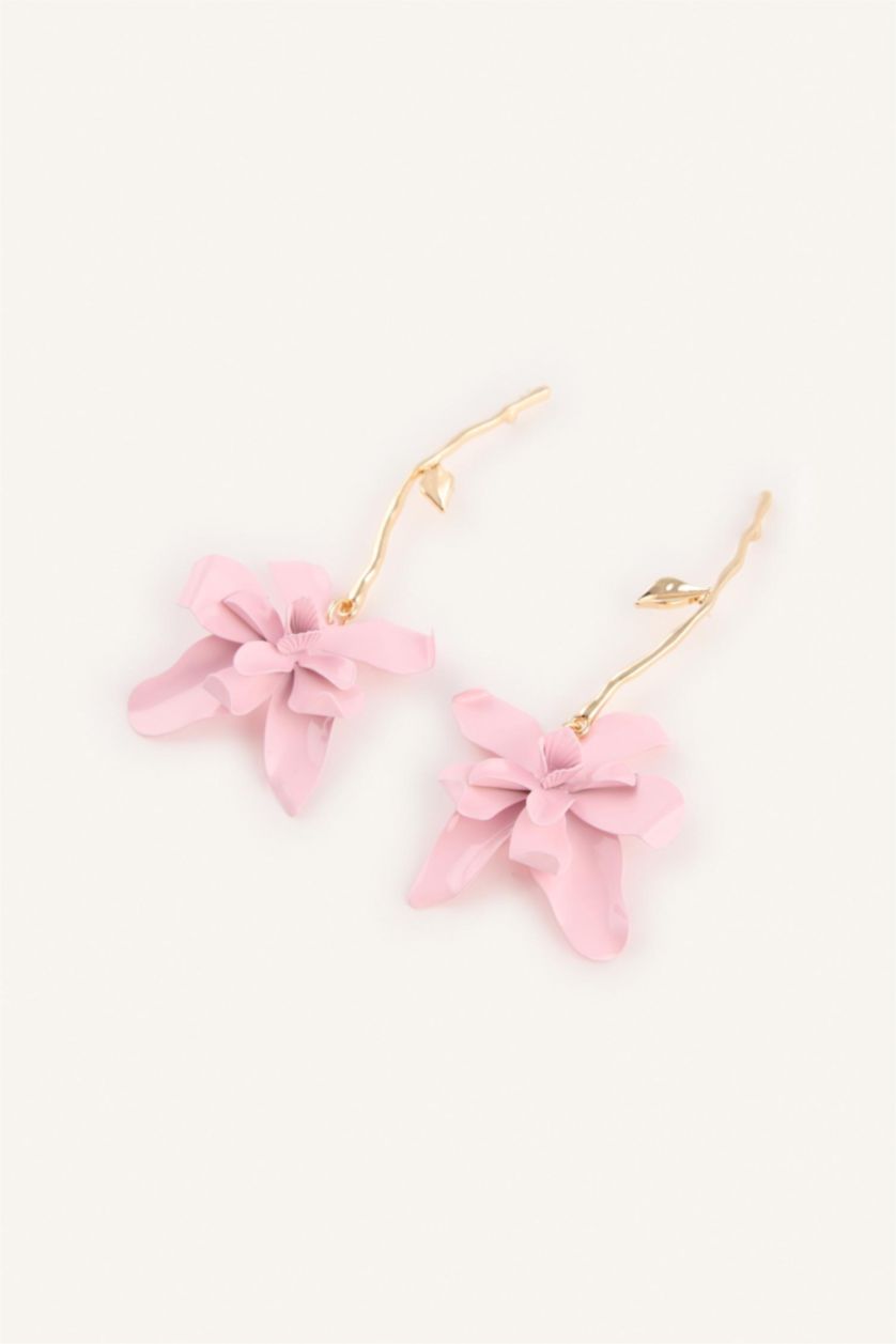 Women Orange Earring