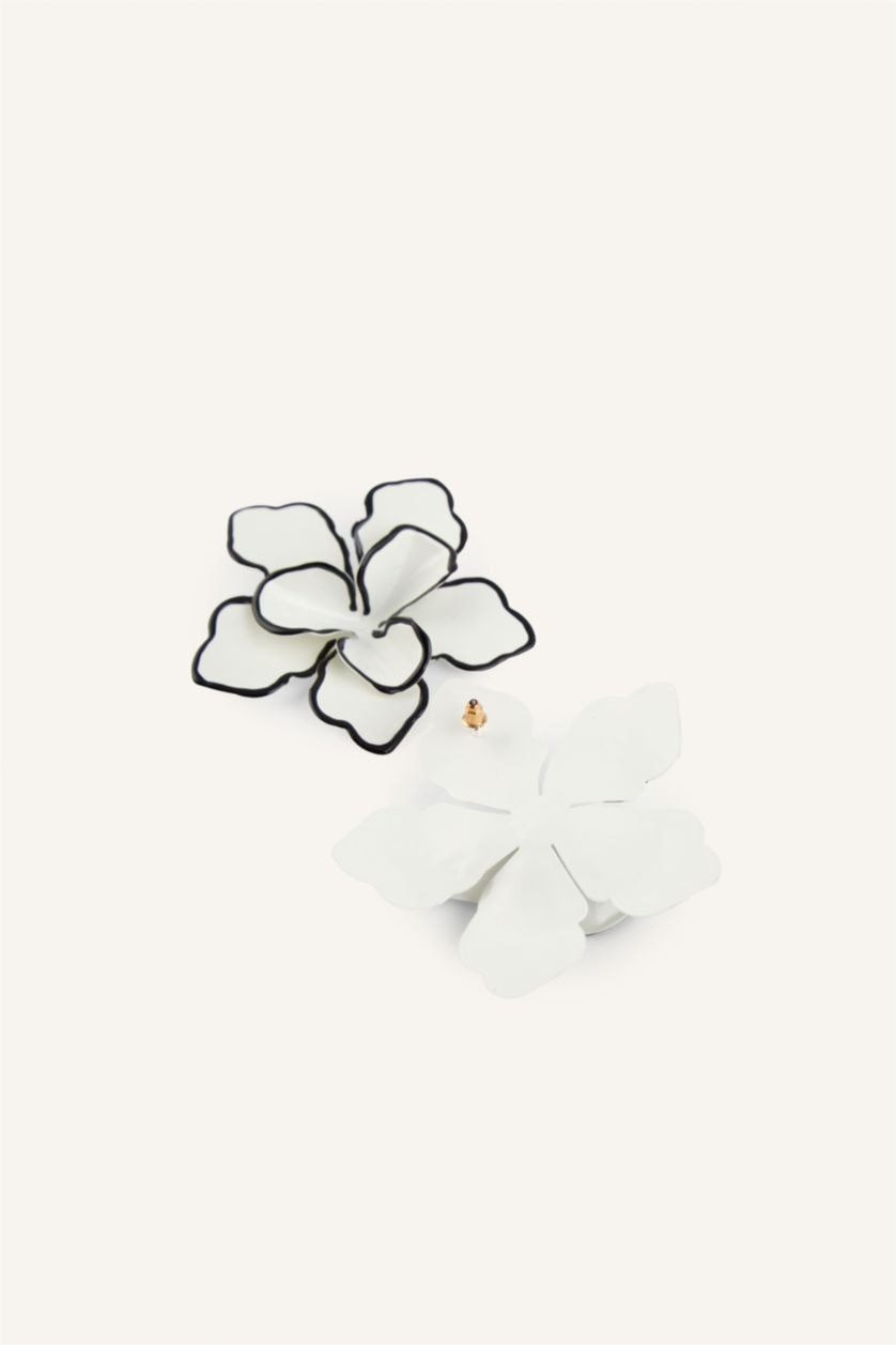 Women White Earring