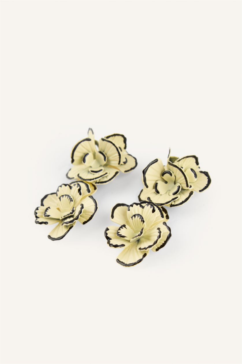 Women White Earring