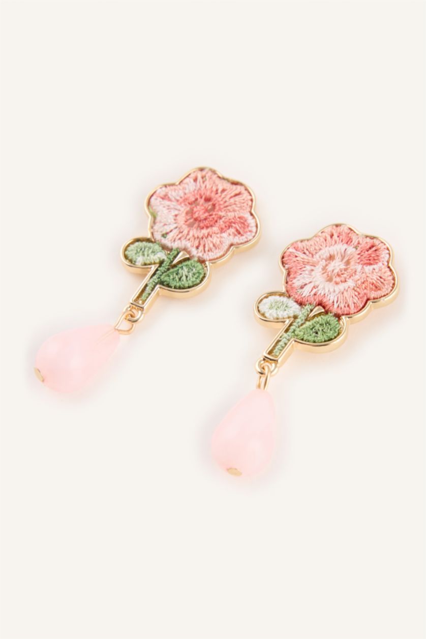 Women Pink Earring