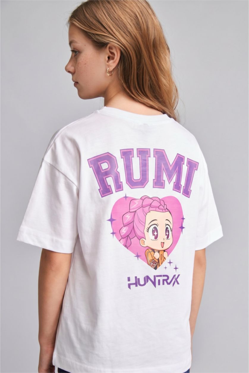 GIRLS & TEENS White Girl Kpop - Demon Hunters White T-Shirt