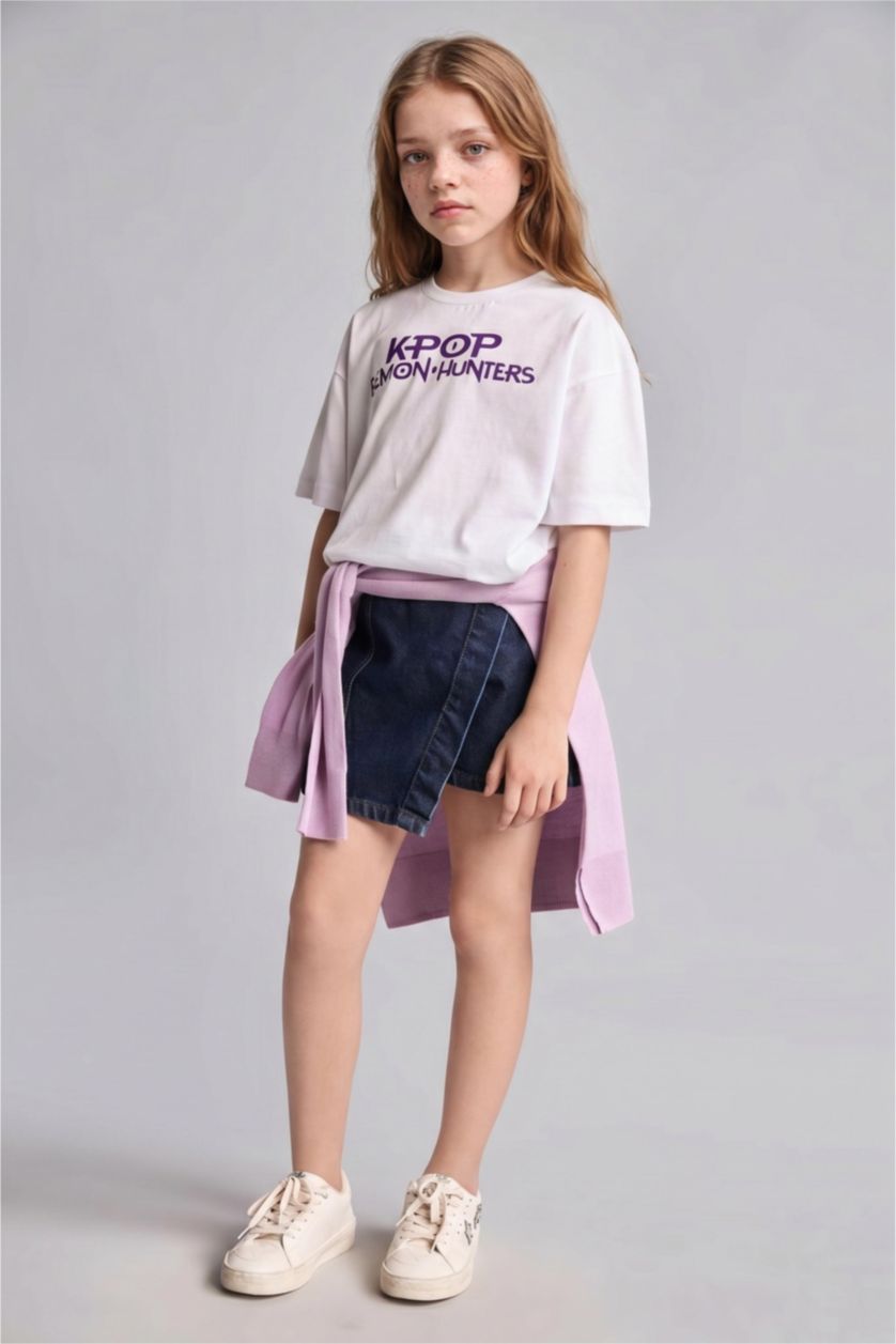 GIRLS & TEENS White Girl Kpop - Demon Hunters White T-Shirt