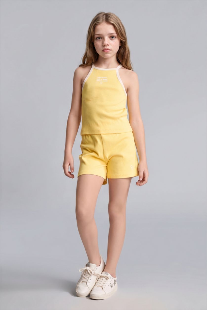 Young Girls - Teen Girls Yellow 2 piece Regular Fit Set