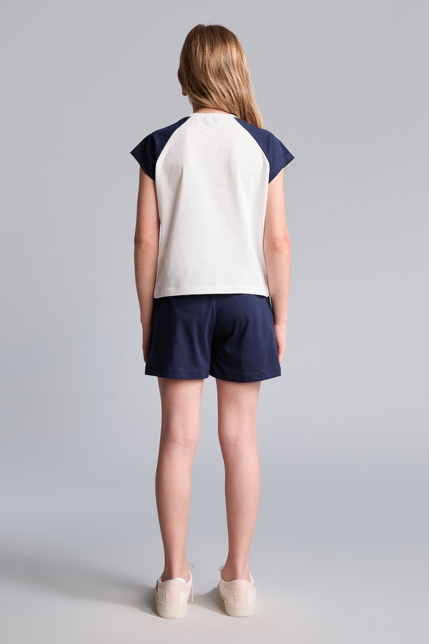 GIRLS & TEENS NAVY Girl Ribbed 2 Piece Set