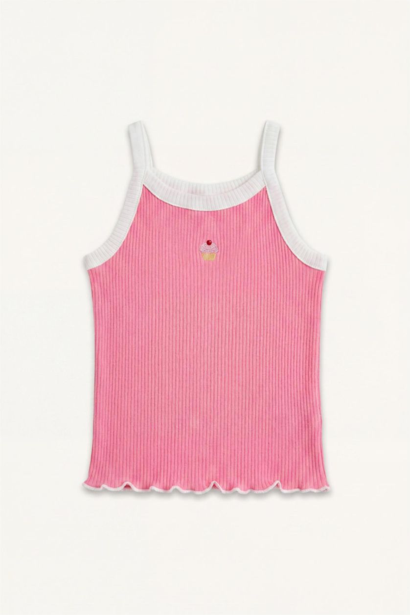Baby Girls Pink 2 piece Regular Fit Crew Neck Floral Set