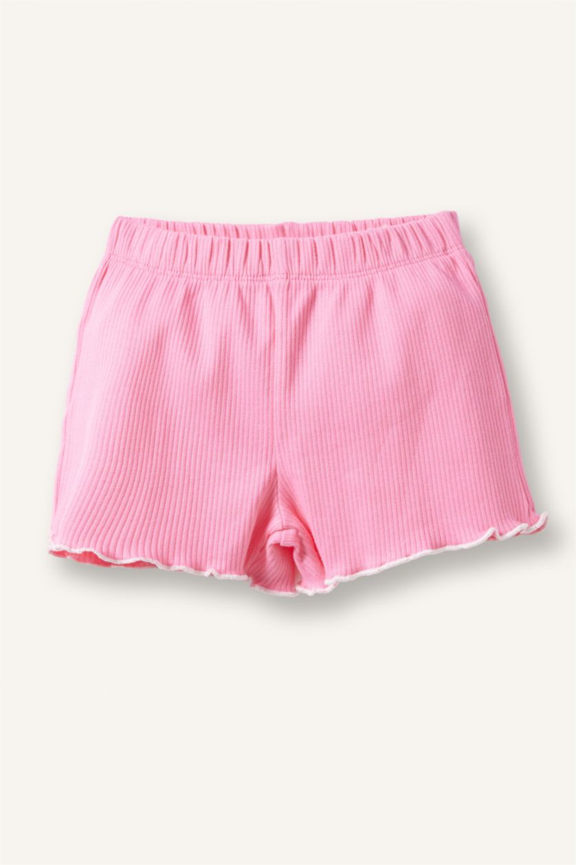 طفلة صغيرة زهري Baby Girl Floral Tank Top Shorts 2 Piece Set