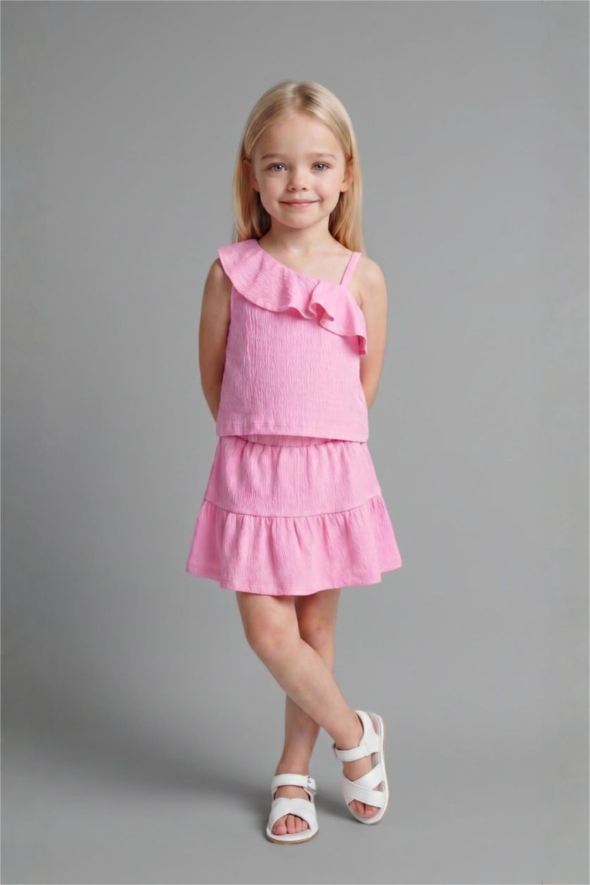 BÉBÉ FILLE Rose Ensemble En Tricot BéBé Fille