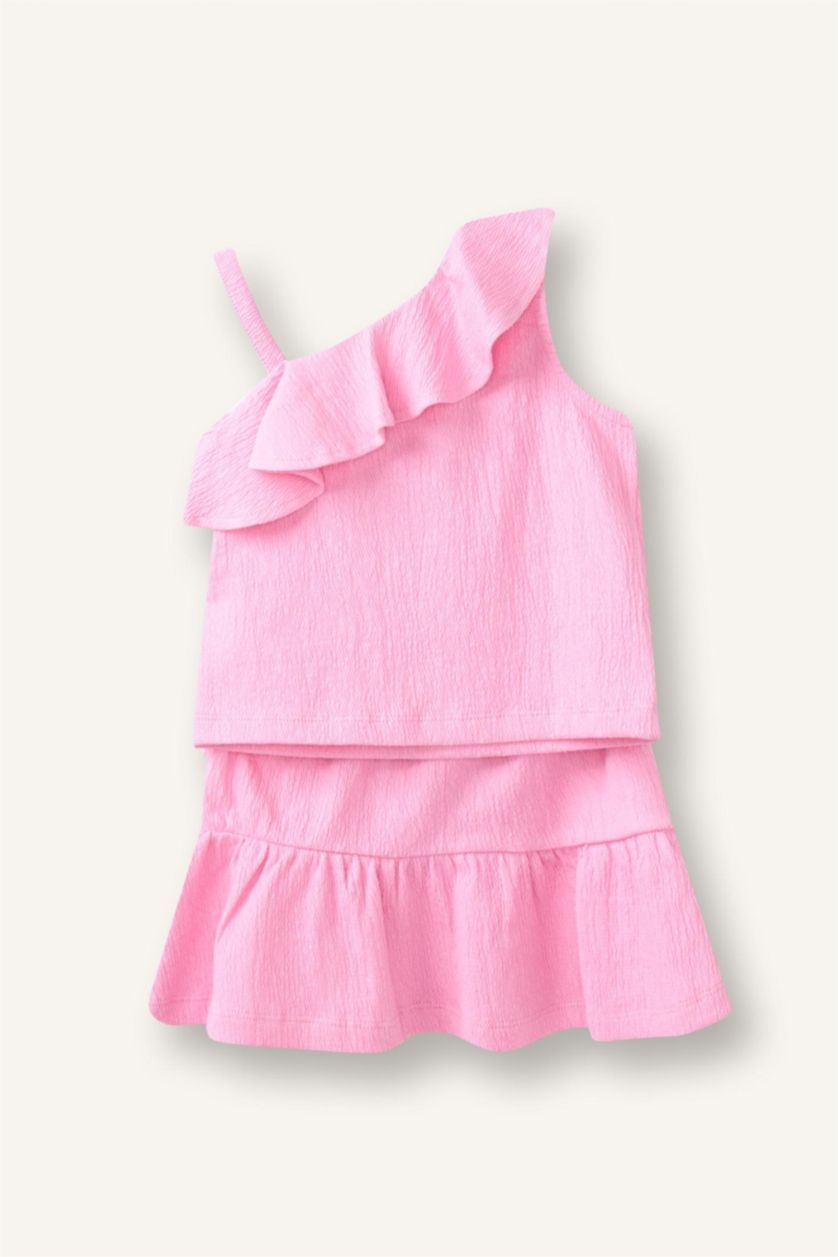 BÉBÉ FILLE Rose Ensemble En Tricot BéBé Fille