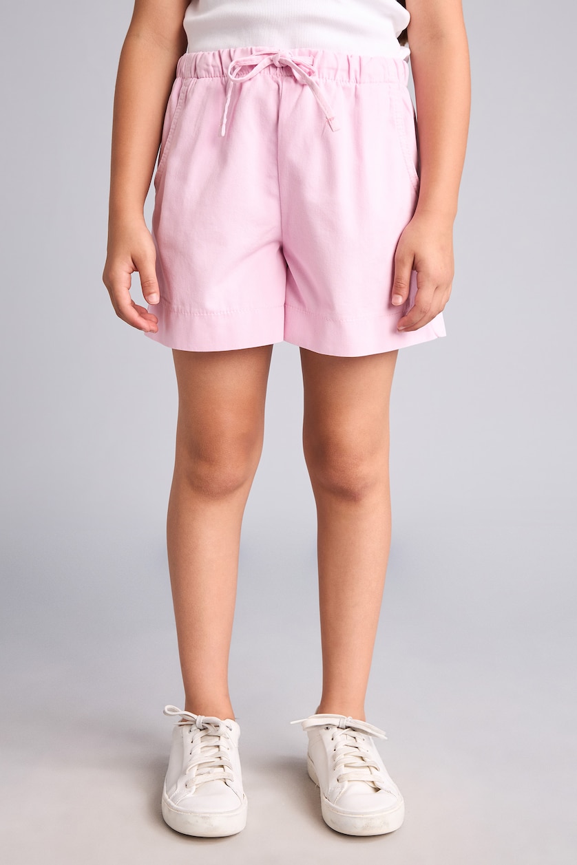 Young Girls - Teen Girls Pink Girl Regular Fit Shorts