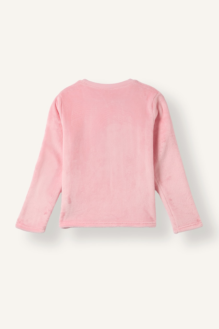 Young Girls - Teen Girls Light Pink 2 piece Regular Fit Knitted Pyjamas