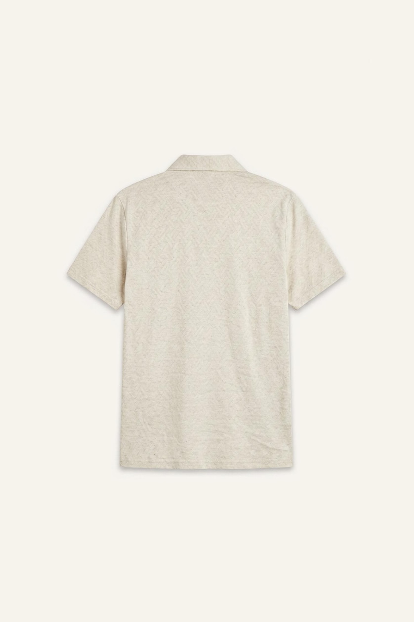Erkek Taş Regular Fit Polo Tişört