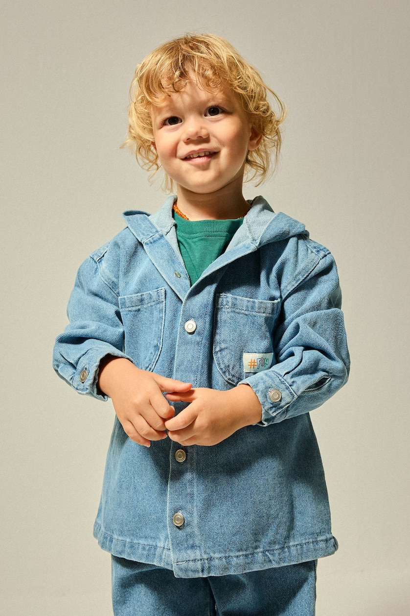 Baby Boys Light Blue Baby Boy Jacket